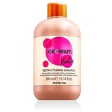 Inebrya Ice Cream Keratin Restructuring Shampoo 300 ml šampon barvani lasje poškodovani lasje unisex Cene