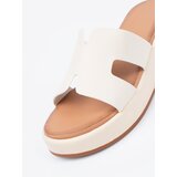 SEASTAR Women's platform flip-flops light beige | shoptok.hr