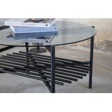 Venture Home Von Staf klub stolić ⌀80 cm, crni | shoptok.hr