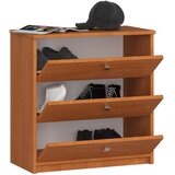 AKORD Mini Omarica Za Čevlje, 3 Preklopna Vrata, Jelša, (5000332848) | Shoptok.si