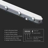  LED tehničko fluorescentno svetlo sa senzorom pokreta LED/48W/230V IP65 6500K 150 cm | Eponuda.com