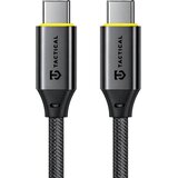 TACTICAL Fast Rope Aramid 2.0 pleten USB-C v USB-C kabel 100W črne barve dolžine 2m | Shoptok.si