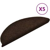  Samoljepljivi otirači za stepenice 5 kom smeđi 56 x 17 x 3 cm | shoptok.hr