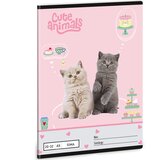Ars Una Slatke životinje - Čajanka, prazna bilježnica A/5 20-32 | shoptok.hr