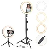 led ring svetlo u obliku prstena velicine 30cm sa stativom za smikanje, fotografisanje, pozadinsko osvetljenje selfi selfie prsten 12"