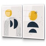 WALLXPERT dekorativna slika od kaljenog stakla (2 komada) uv 954 45 x 65 | ePonuda.com