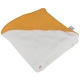 Bébé Douceur Žuti dječji ručnik s kapuljačom od muslina 75x75 cm – Cijene