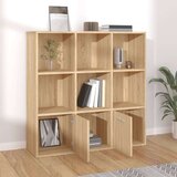 Ormarić Knjižna omara sonoma hrast 98x30x98 cm iverna plošča, (20705620) | Shoptok.si