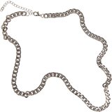 Urban Classics Long Basic Chain Necklace - Silver Color Cene