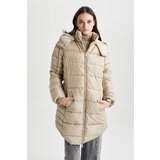 Defacto Waterproof Hooded Puffer Down Parka Parka | shoptok.hr