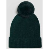 Marisse Emerald Hat With Pompom And Metallic Thread | ePonuda.com
