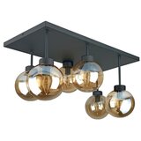  Plafonski luster DEA 6xE14/60W/230V crna/zadimljeno bež | Eponuda.com