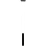 QAZQA Moderna črna viseča svetilka za enofazni tirni sistem 4,5 W 3000 K - Magnetic Cassie | Shoptok.si
