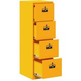 Kabinet za datoteke s ladicama 2 pcs Žuta 44 x 50 x 106.5 cm | shoptok.hr