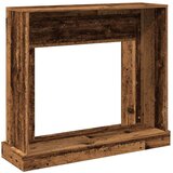 vidaXL Okvir za kamin boja drva 100x30x87,5 cm od konstruiranog drva | shoptok.hr