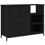 Maison Chic Komoda - Predalnik črna 100x33x75 cm inženirski les, (21716119) Cene
