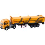 Truck With Trailer TIR Transport Vehicle 1:24 Sounds Lights Yellow | shoptok.hr