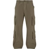 Urban Classics Men's Double Cargo Trousers - Olive | Shoptok.si