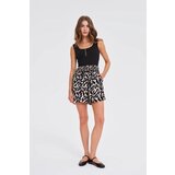 Marisse Black Ribbed Button-Up Top | ePonuda.com