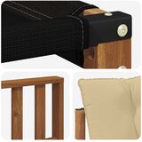  Set vanjskih sofa 3 kom. Prirodna i bež | shoptok.hr
