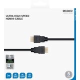 Deltaco Ultra High Speed HDMI Kabel, 8K@60Hz, 4K UHD@120Hz, 3m, Crni | shoptok.hr