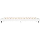  Okvir kreveta visoki sjaj bijeli 135 x 190 cm konstruirano drvo | Eponuda.com