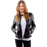 Glano Women's Leatherette Jacket - Black | Shoptok.si