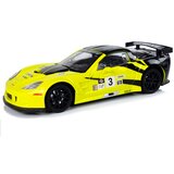  Auto na daljinsko upravljanje 1:18 Corvette C6.R - žuti | shoptok.hr