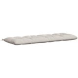  Jastučić za klupu VIANEN 100% poliester Bijela 180 x 60 x 12 cm | shoptok.hr