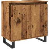 Maison Chic Kopalniška omarica - Kopalniški kabinet starinski les 58x33x60 cm inženirski les, (21794415) Cene