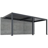  Pergola - stenska Bellano S25 (Barva ogrodja: Antracit, Aluminij, Š x G x V: 6 x 3 x 2,5 m) Cene