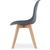  KITO stolica - tamni škriljevci / prirodne noge x 3 | shoptok.hr