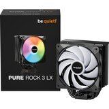 Be Quiet! BK040 PURE ROCK 3 LX [LGA-1851 Default ILM and RL-ILM support/AM5], 190W TDP, Light Wings LX 120mm PWM ARGB fan max. 31.2dB(A), 4 high-performance 6mm heat pipes with HDT technology | ePonuda.com