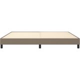 Okvir za krevet s oprugom smeđesivi 200x200 cm od tkanine | shoptok.hr