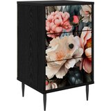  Noćni ormar BORNE Crni hrast 36 x 33 x 61 cm Konstruirano drvo | shoptok.hr