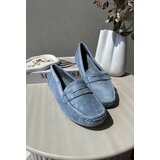 Boto Women's Suede Moccasins Blue Lenvie | shoptok.hr