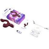 Magic Motion Magic Ponder - 2u1 vibracijski masažer s klitoralnim rukohvatom (bordo) | shoptok.hr