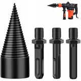 Hex SDS plus bušenje za cijepljenje drva - cijepljeni bušilica + adapteri M10 Woodcracker | shoptok.hr