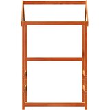 Krov za dječji krevet voštano smeđi 98x70x176,5 cm borovina | Eponuda.com