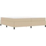  Konstrukcija postelje Svetlo zelena siva 200 x 200 cm blago, (5000126758) | Shoptok.si