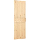  Vrata NARVIK Naravna 70 x 210 cm Masiven borov les, (5000215429) | Shoptok.si