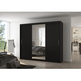 ADRK GARDEROBNA OMARA DENIS 250 CM (VEČ BARV)-Črna | Shoptok.si
