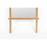 White Label Stoječe ogledalo z lesenim okvirjem 58x160 cm Solene – | Shoptok.si