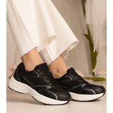 Gemre Black women's sports sneakers with glitter Bakari | Shoptok.si