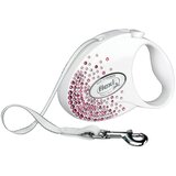 Flexi Glam Splash Pink S trak 3 m bela Cene