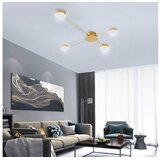Toolight 4-RUKA zlatna stropna svjetilka APP520-4C | shoptok.hr