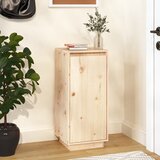 vidaXL omarica za čevlje 35x35x80 cm trdna borovina Cene