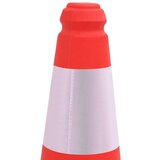 vidaXL Odsevni prometni stožci z močnimi podstavki 10 kosov 50 cm | Shoptok.si