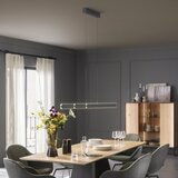 SCHÖNER WOHNEN 12577-18 - led prigušiva luster na sajli adriana 2xLED/24W/230V crna | Eponuda.com
