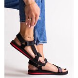 D/CEO marka niezdefiniowana Black sports sandals Big Star | Shoptok.si